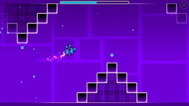 Geometry Dash - Back on Track - All Coins смотреть онлайн