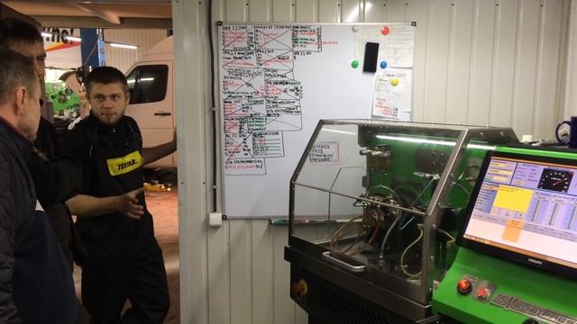 проверка и диагностика форсунок cdi и ТНВД в БусТехник смотреть онлайн