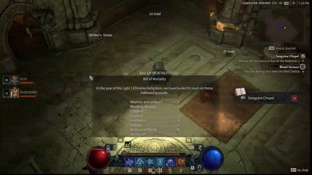 Sanguine Chapel Diablo 4 Dungeon Walkthrough смотреть онлайн