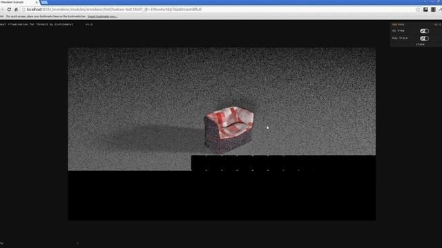 XRenderer Preview a PathTracing GlobalIllumination Renderer for three.js смотреть онлайн