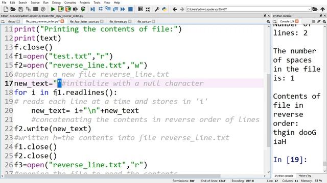 3. Python - File Processing Example смотреть онлайн