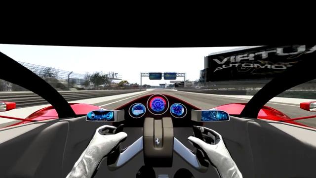 Ferrari Xezri Concept Competizione at Dubai Autodrome смотреть онлайн