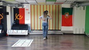 Кизомба. Урок. 1-2 УЧУСЬ КИЗОМБЕ В JOY  kizomba Новосибирск