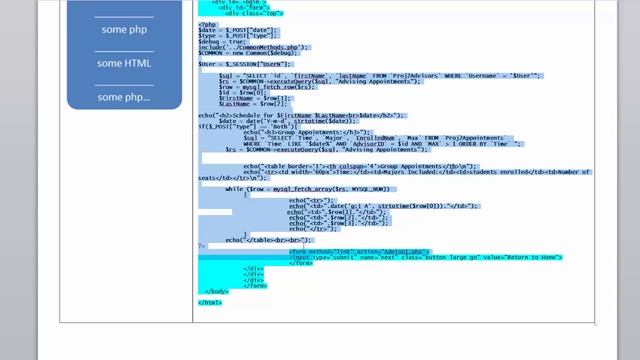 PHP File layout options смотреть онлайн
