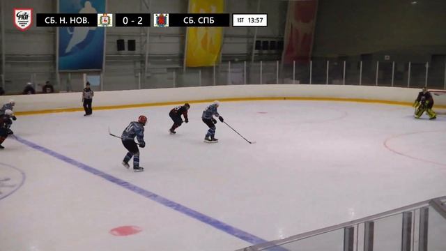 Сборная РХЛ Нижний Новгород х Сборная РХЛ Санкт-Петербург смотреть онлайн