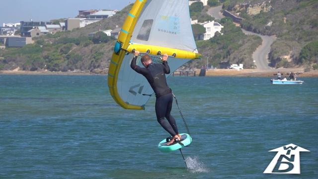 14 - поворот по ветру с вращением крыла (Duck Jibe (Wing Foil Tutorial))