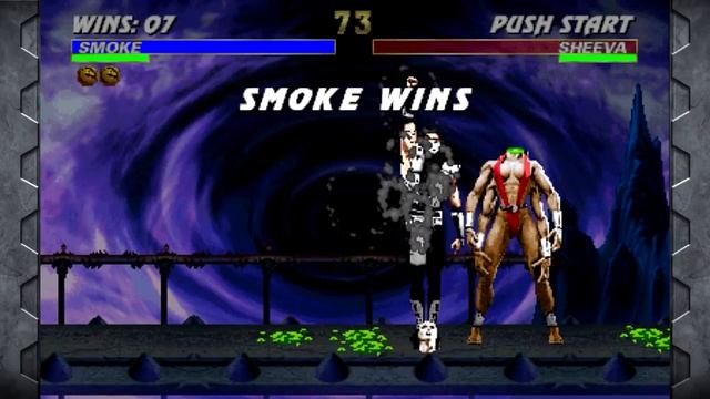 Ultimate Mortal Kombat 3 Arcade | Human Smoke [TAS] смотреть онлайн