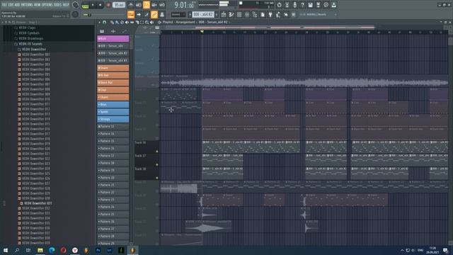 Разбор Ремикса в FLSTUDIO + проект