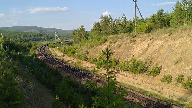 Груженный состав,Км в работе. смотреть онлайн