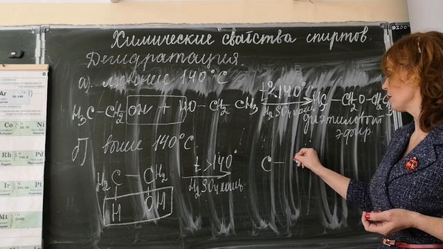 Химия. Химические свойства спиртов. смотреть онлайн