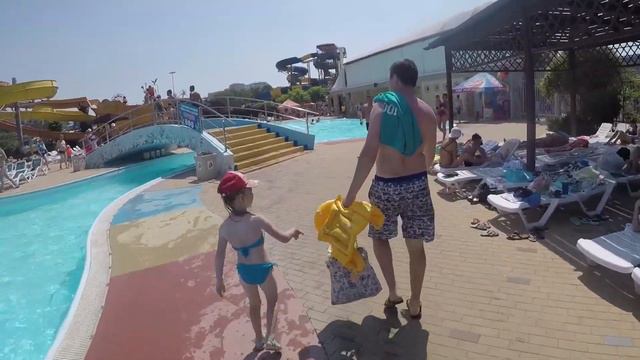 #3 Аквапарк "ЗОЛОТОЙ ПЛЯЖ"/Катаемся с водных горок смотреть онлайн