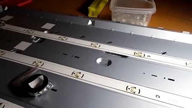 Замена подсветки телевизора LG 32LB570V. смотреть онлайн