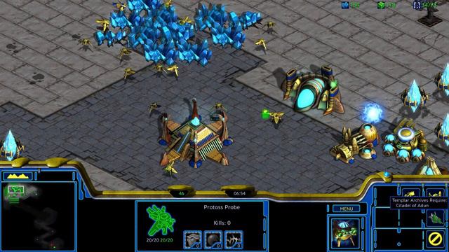 Starcraft Remastered Original 4 The Hunt for Tassadar - Protoss Campaign - No Commentary смотреть онлайн