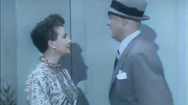 My Little Margie S4e39 Margie's Elopement, Colorized, Sitcom, Gale Storm, Charles Farrell
