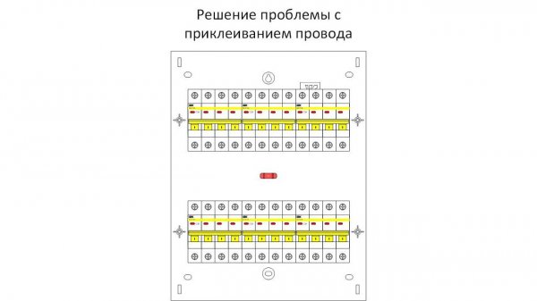 Отмена приклеивания к контуру фигуры.