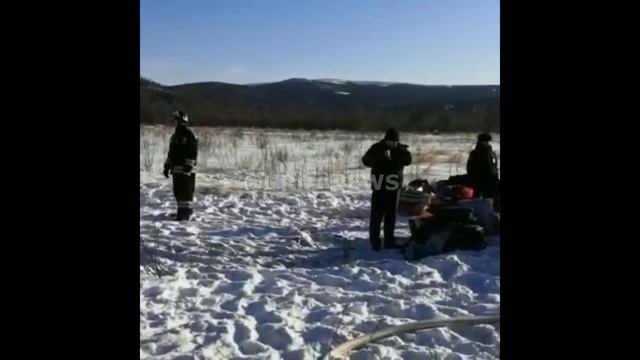 В Магадане упал самолет АН-2 смотреть онлайн