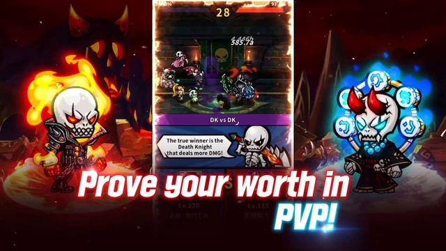 IDLE Death Knight - idle games смотреть онлайн
