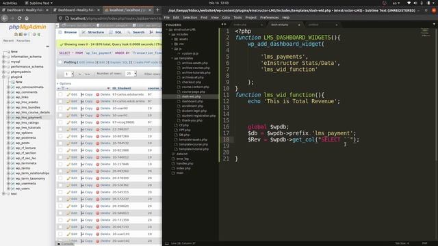Add a Custom Dashboard Widget in WordPress - Plugin Development смотреть онлайн