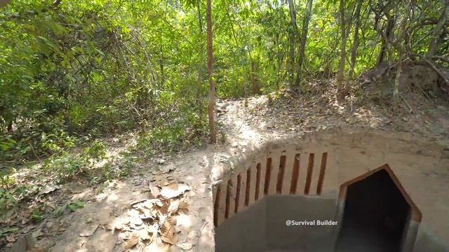 Building Temple Underground House And Water Slide To Swimming Pool смотреть онлайн