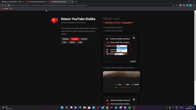 SHOW YouTube Video Dislikes Again Doing THIS! - Google Chrome Extension смотреть онлайн