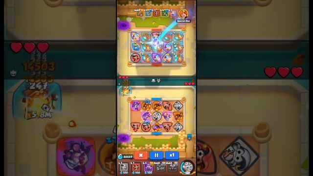 Blade Dancer vs Meteor | Blade Dancer Dancing and Dashing against Meteor | PVP Rush Royale смотреть онлайн