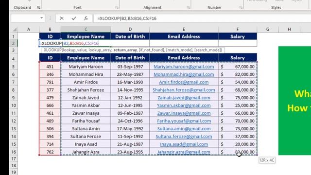 Excel Xlookup Explained in 2 Minutes | How to Use Excel Xlookup Function смотреть онлайн