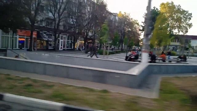 Симферополь, еду в театр, смотрю в окно. смотреть онлайн