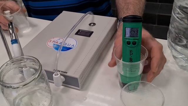 Ионизация  воды из обратного осмоса!