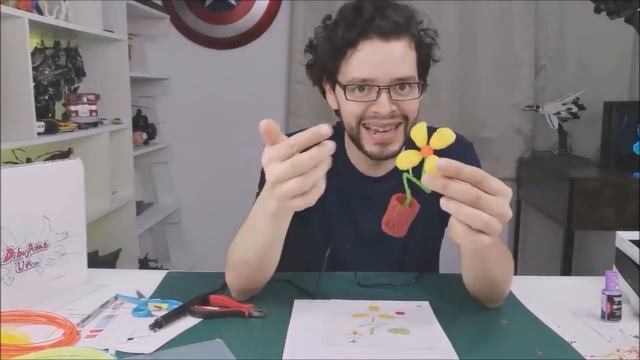 Como Hacer Figura Creeper Con LÁPIZ 3D ¿Explotará? | How To Minecraft CREEPER 3D Pen ¿Will Explode?