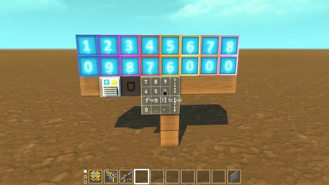 Scrap Mechanic multi-button single part raycasting test. смотреть онлайн