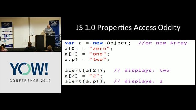 YOW! 2019 - Allen Wirfs Brock - JavaScript: Skeletons in the Closet смотреть онлайн