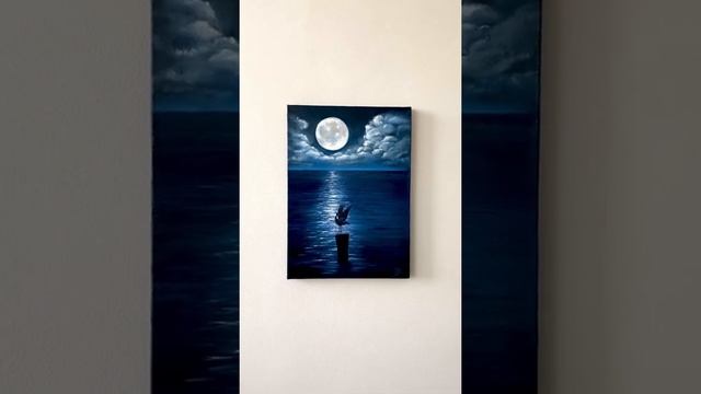 Картина Полная Луна. Ольга Рогова смотреть онлайн