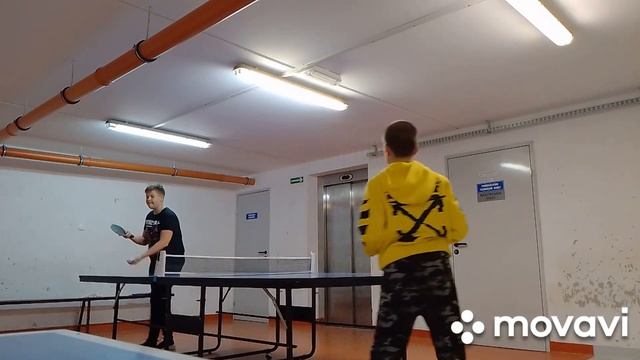 пинпонг тренировка 1