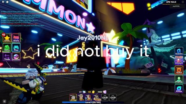 Packed tango in anime adventures while am level 1?? Roblox Anime Adventures смотреть онлайн