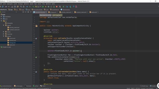 16 Layout Hazırlanması Bölüm 1 | Android Content Provider | Storage | Sqlite Dersleri смотреть онлайн