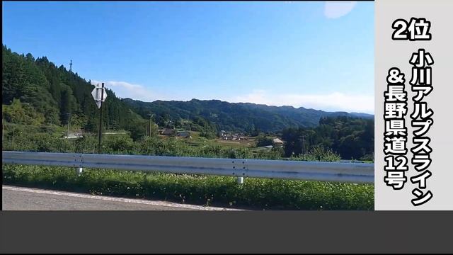 2023年ツーリングロードTop5を勝手に選んでみました。おまけはお気に入りのお土産です。