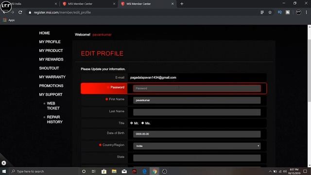 HOW TO REGISTER WARRANTY FOR MSI GF63 LAPTOP || IN TELUGU || смотреть онлайн