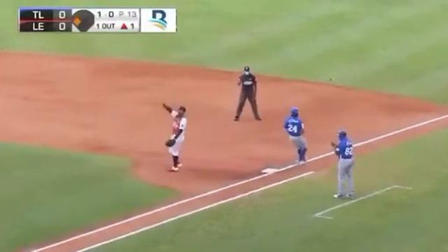 Rolin de dawel lugo para impulsar la primera carrera del partido de hoy смотреть онлайн