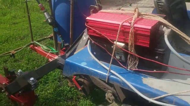Самодельный опрыскиватель на трактор смотреть онлайн