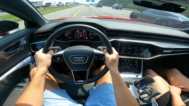 Stage 2 Audi RS6 POV drive, Rev, Launch смотреть онлайн