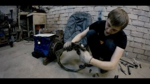 Установка коробки гетраг на вазовский блок