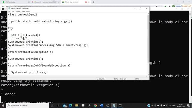 Java Programming - Exception Handling смотреть онлайн