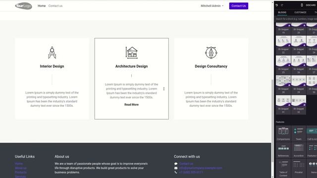 Animated Snippet - New Style Of Animated Snippets Odoo v16 смотреть онлайн