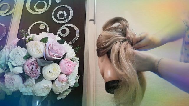 Как я делаю причёски. Роза. смотреть онлайн