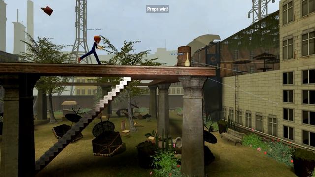 [6] PERFECT PROP ROUND! (GMOD Prop Hunt With Friends) смотреть онлайн