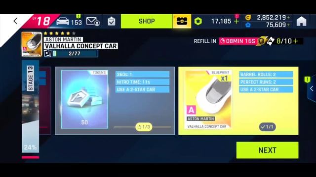 Asphalt 9: Aston Martin Valhalla Special Event - Stage 13 - Jaguar XJR-15 - TouchDrive смотреть онлайн