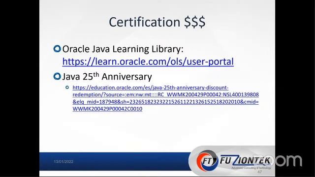 Certificaciones de Java en 2022 смотреть онлайн