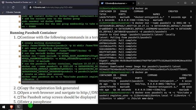 Running Passbolt in Docker on Ubuntu Server смотреть онлайн