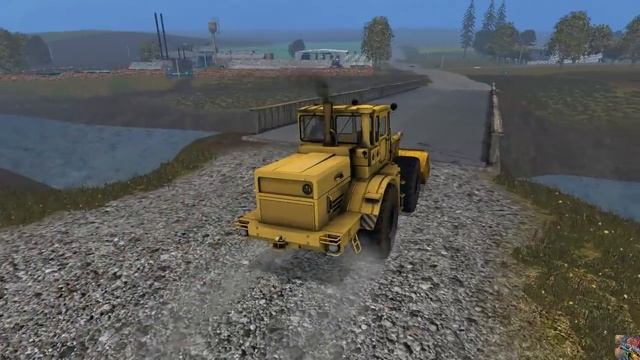 FS2015 - Один российский край - 41 - посев кукурузы, заправка ХТЗ на вспашке и вывоз силоса