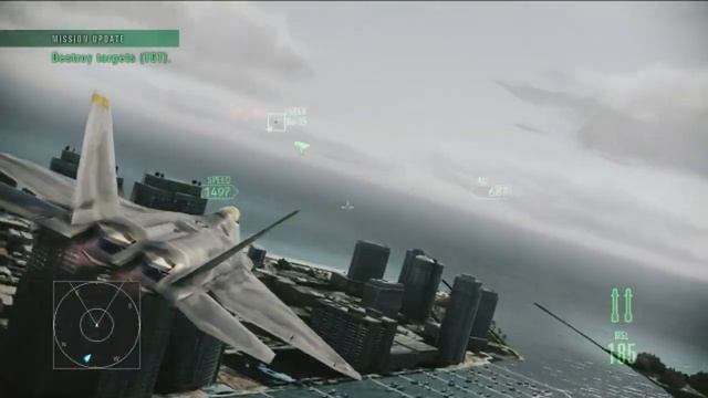 Ace Combat: Assault Horizon - Tutorial Gameplay смотреть онлайн